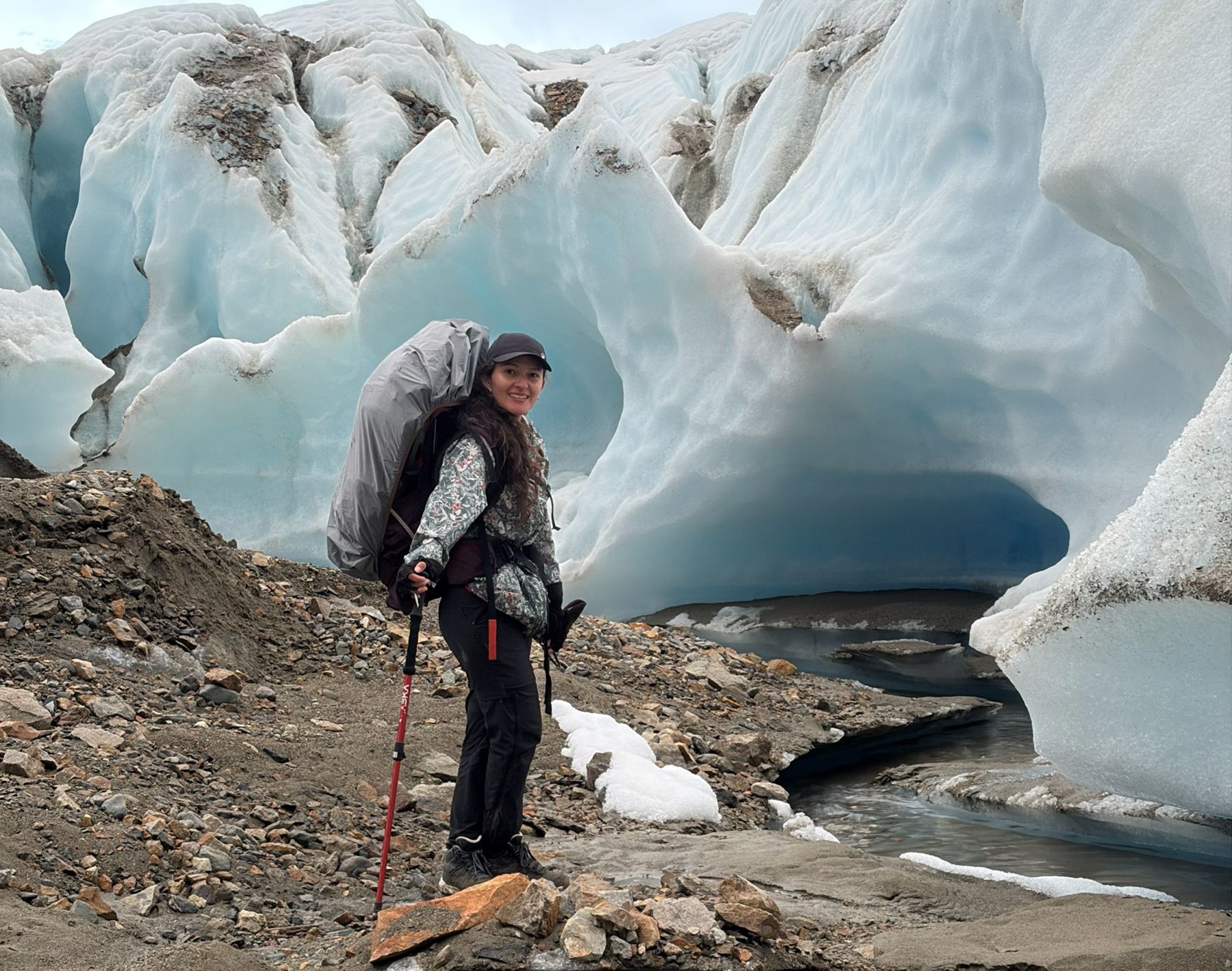 Una venezolana viajó cuatro años por Sudamérica y se estableció en la Patagonia