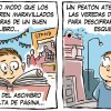 Imagen de "Las ciudades son libros", la tira de Chelo Candia en el suple Viajes y Turismo