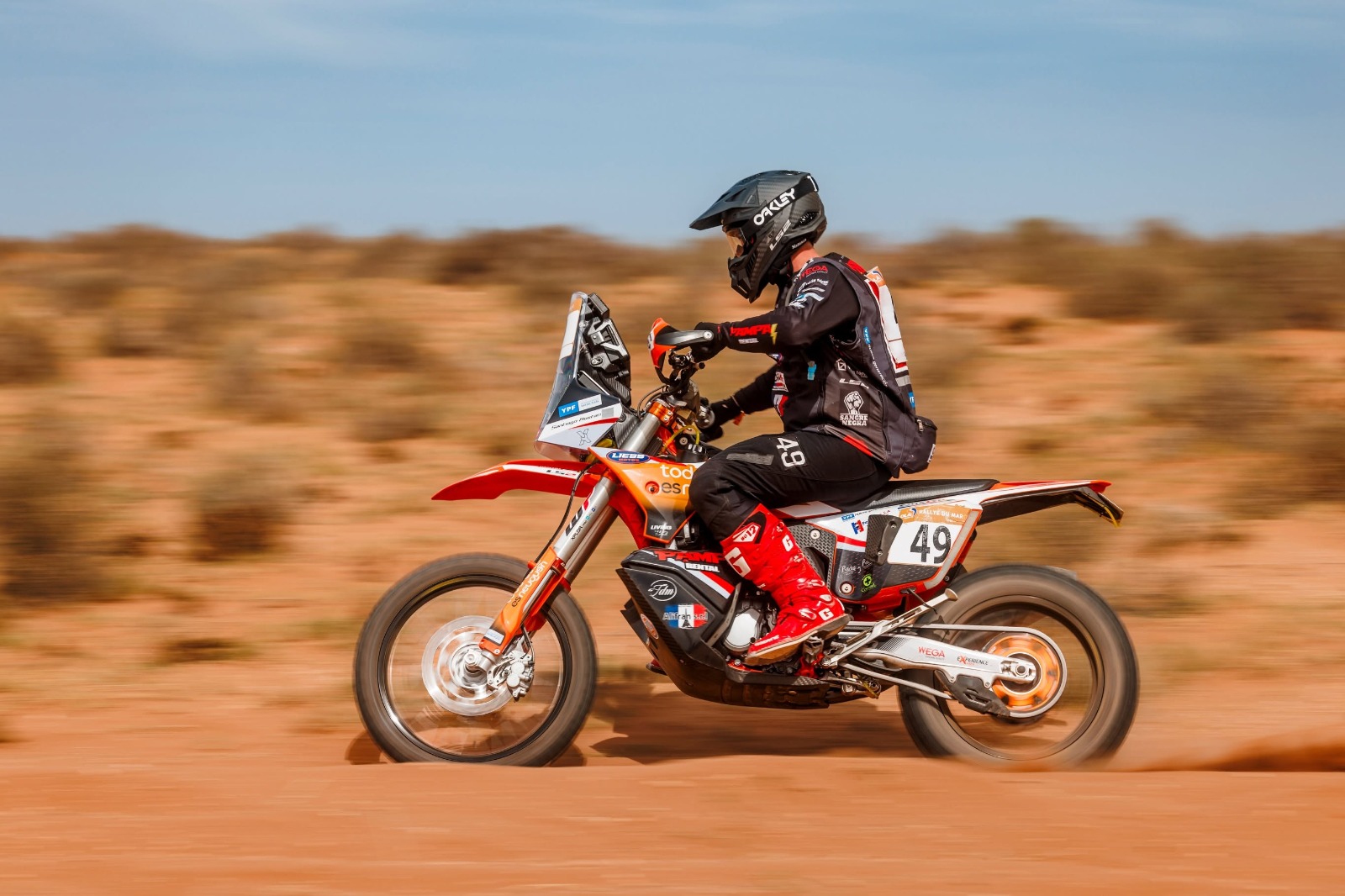 Santiago Rostan avanza en el Rally de Marruecos y se prepara para el Dakar