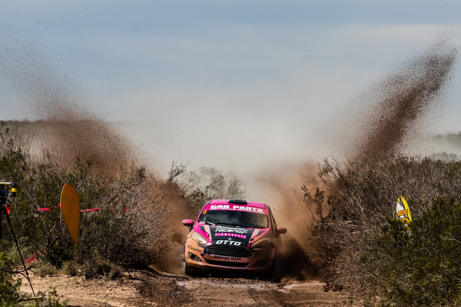 Esequiel Klein lidera la primera etapa del Rally Integración en Catriel