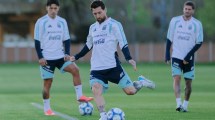 Imagen de En fotos | Lionel Messi volvió a entrenarse con la Selección Argentina antes de su despedida en el Monumental