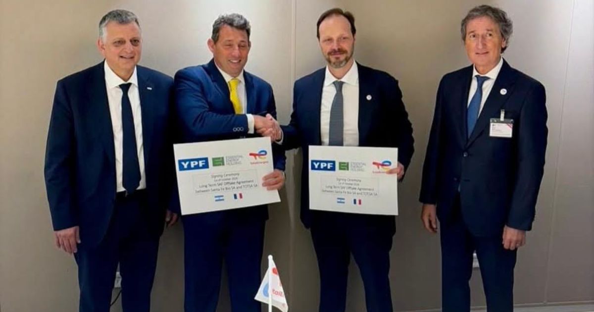 Santa Fe Bio y TotalEnergies sellan un acuerdo para exportar biocombustibles