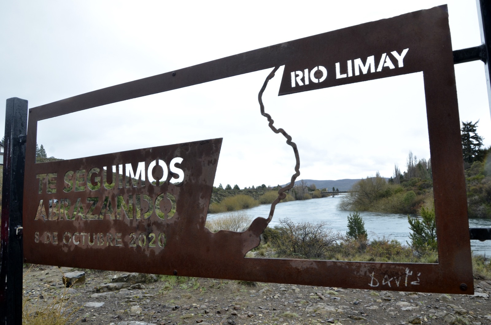 A 31 años del Abrazo al Limay, Dina Huapi volvió a reunirse para defender el río
