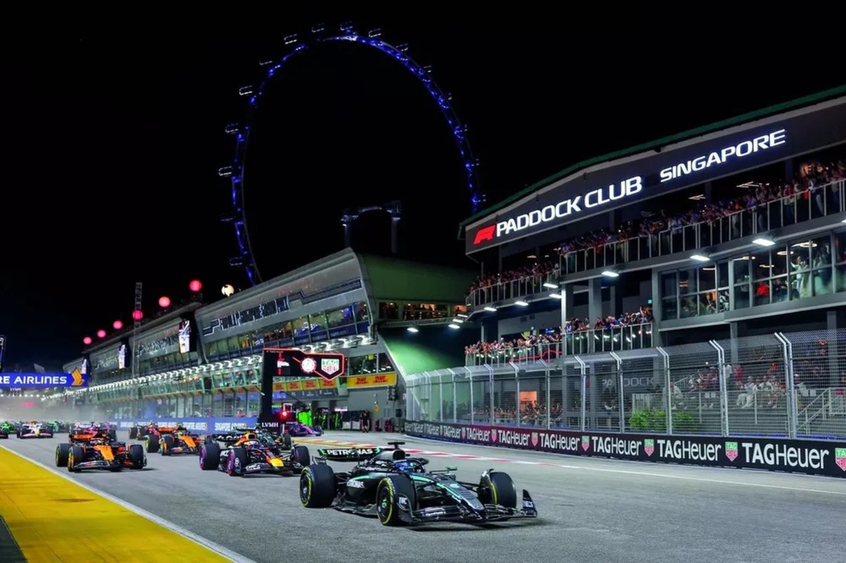 Gran Premio de Singapur: formato inédito y condiciones climáticas desafiantes