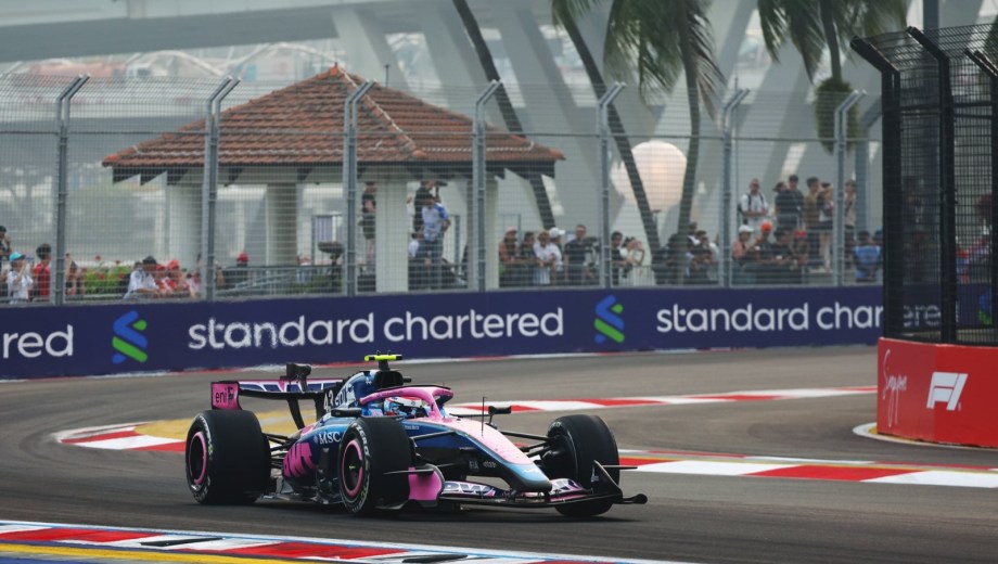 El argentino cumple 43 carreras en el GP de Singapur.