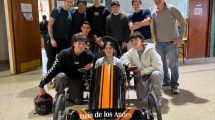 Imagen de Sueño sobre ruedas: estudiantes de la EPET 4 de Junín construyeron su propio karting eléctrico para el Desafío ECO YPF