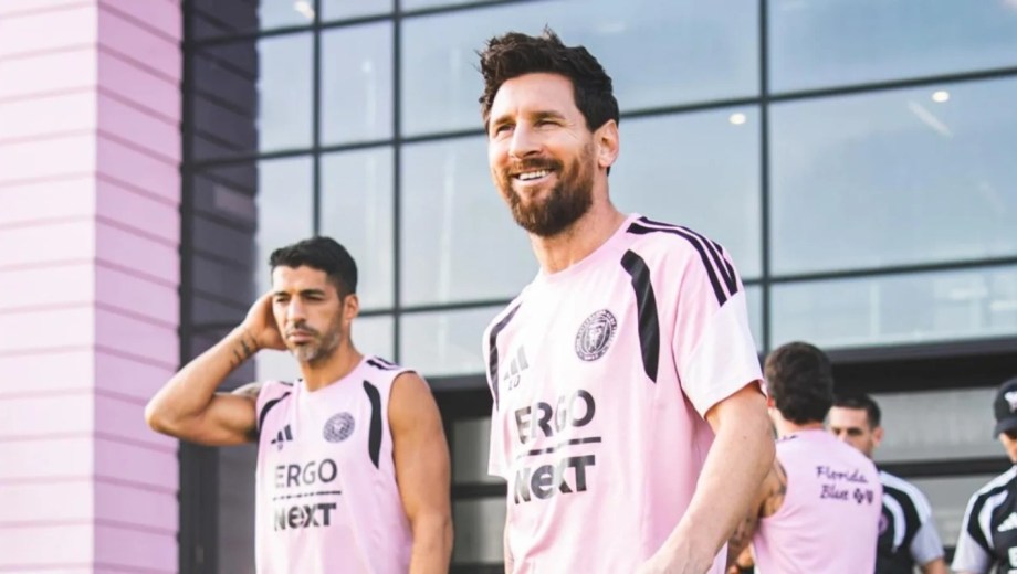 El rosarino regresó a Estados Unidos tras su despedida de la Selección. 