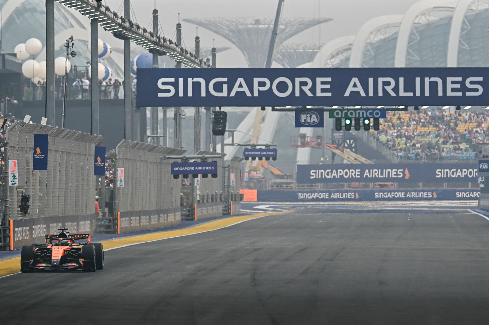 Desajuste en la clasificación de la Sprint del Gran Premio de Singapur