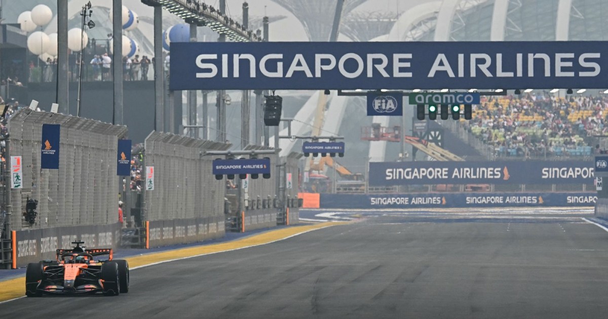 Desajuste en la clasificación de la Sprint del Gran Premio de Singapur