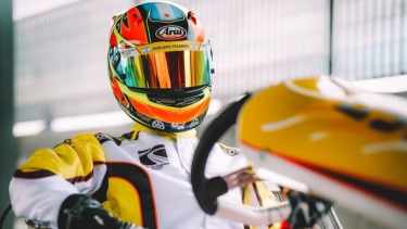 Karting: Gorlero Pizarro brilló en Italia y cerró en el Top 4 del FIA Karting Academy Trophy