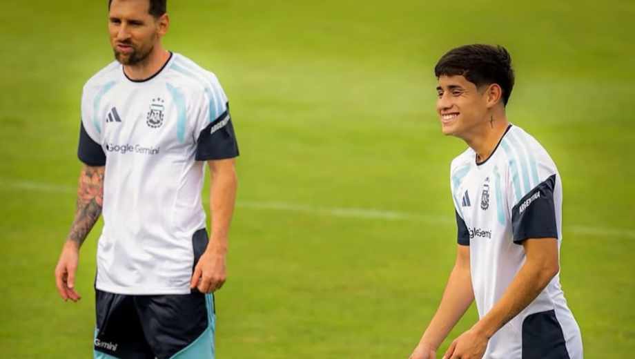 Lionel Messi incluyó a Tomás Aranda en su Top 10.