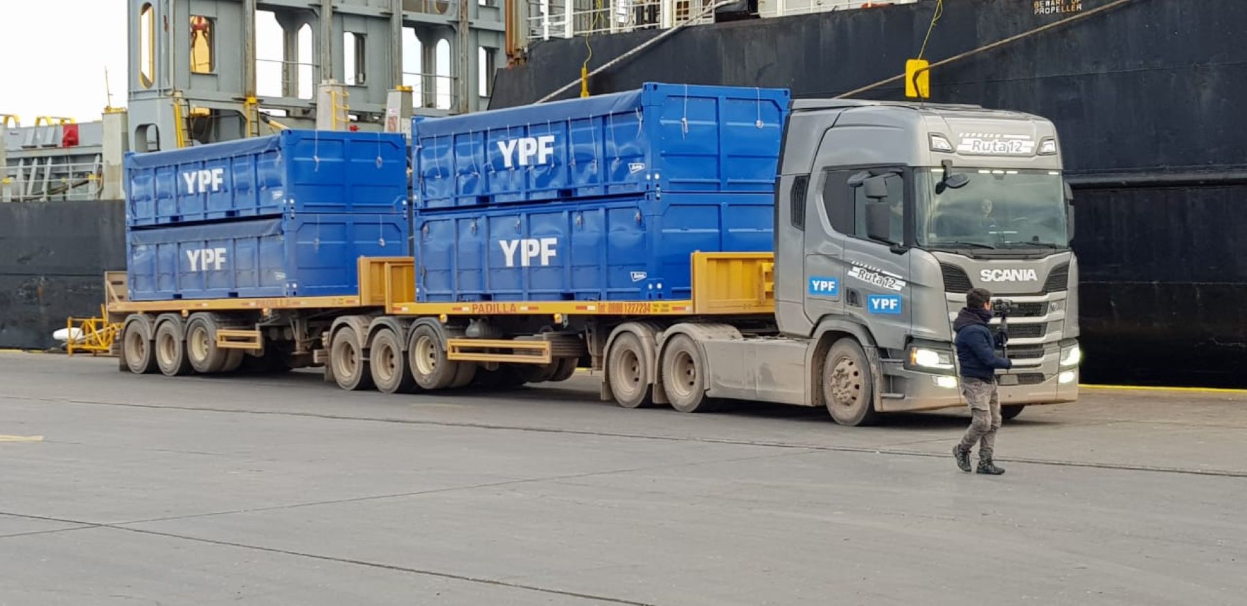 Avanza la prueba de bitrenes en Vaca Muerta para optimizar el transporte