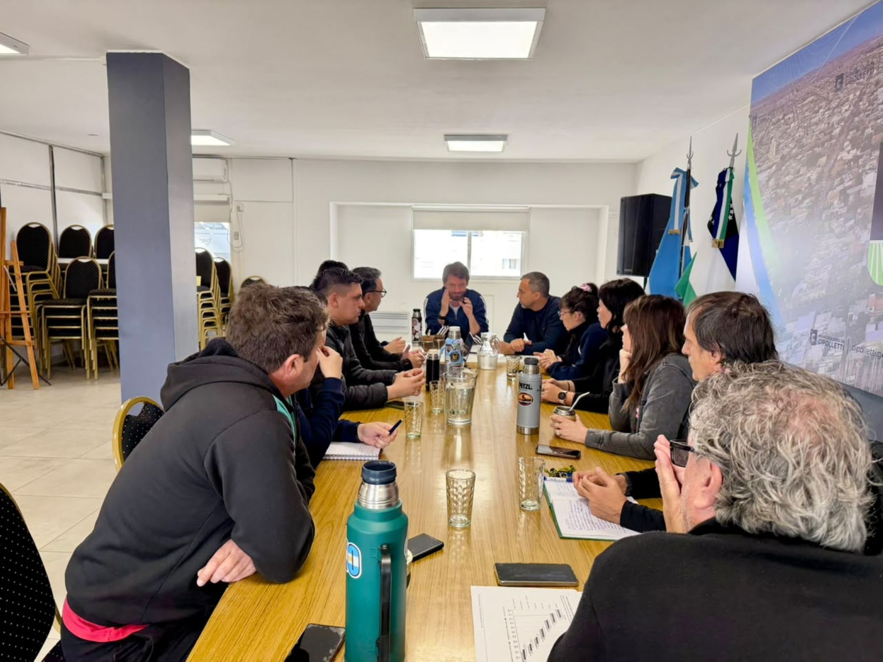 Cipolletti prioriza obras y asistencia ante intensas lluvias