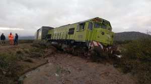 El temporal socavó las vías y dejó fuera de servicio al Tren Patagónico
