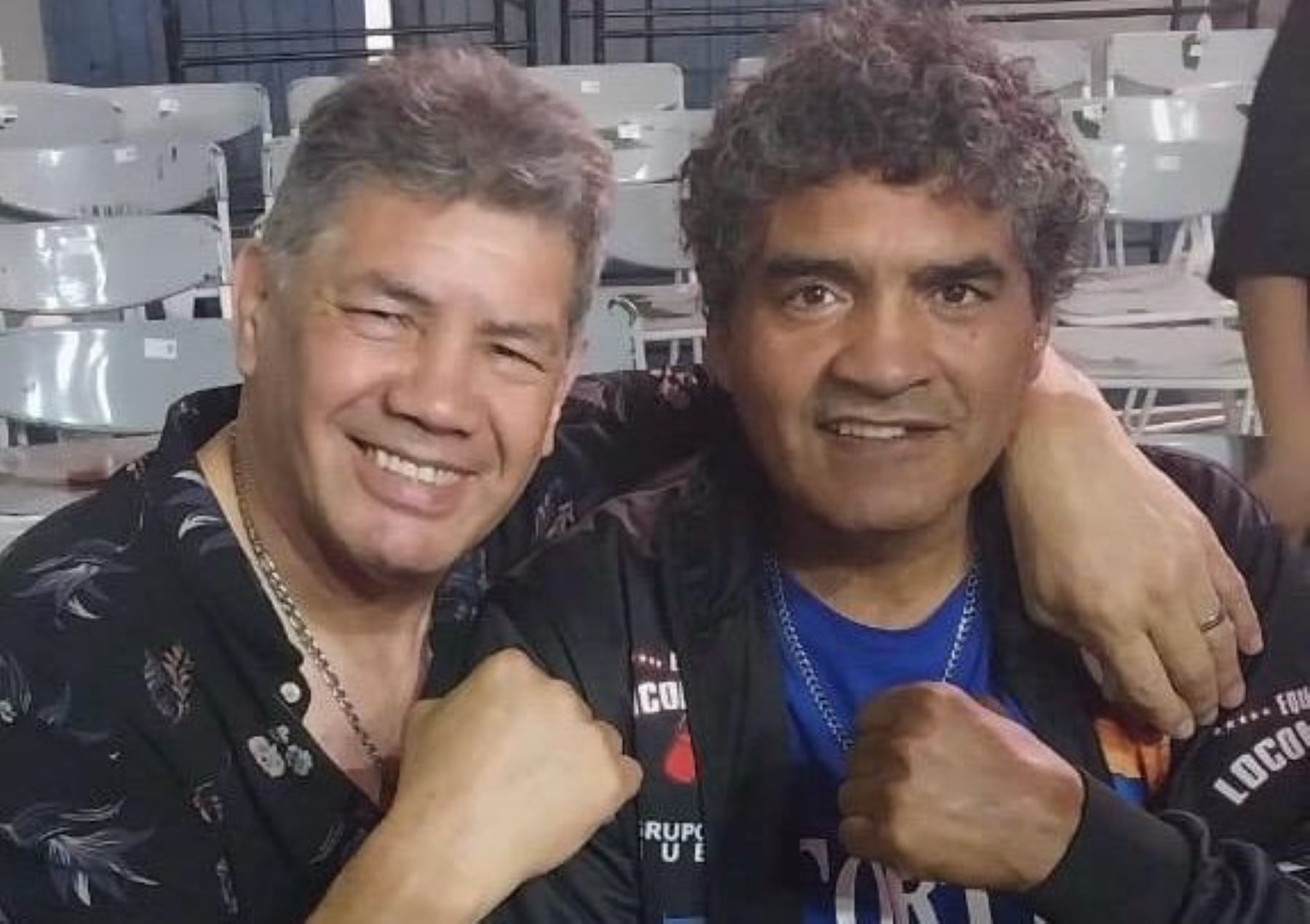 Despedida de Bruno Godoy al boxeador Jorge Roña Castro