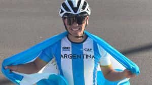 ¡A un suspiro de la medalla!: Franco Carrasco, de Neuquén, fue cuarto en el Mundial de patín carrera