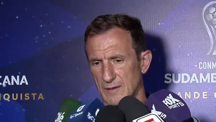 Rodolfo Arruabarrena habló en la previa a la revancha ante Vasco da Gama. (Foto: Captura transmión ESPN)