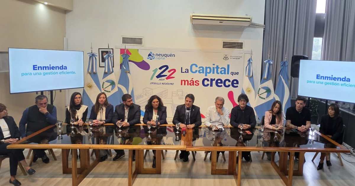 Mariano Gaido propone mantener en 18 las bancas del Concejo Deliberante de Neuquén