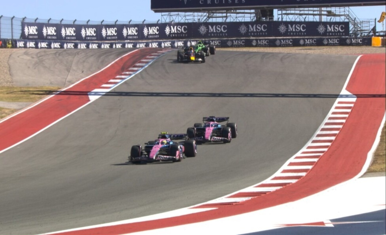 Franco Colapinto desafía a Alpine y supera a Pierre Gasly en Austin 2025