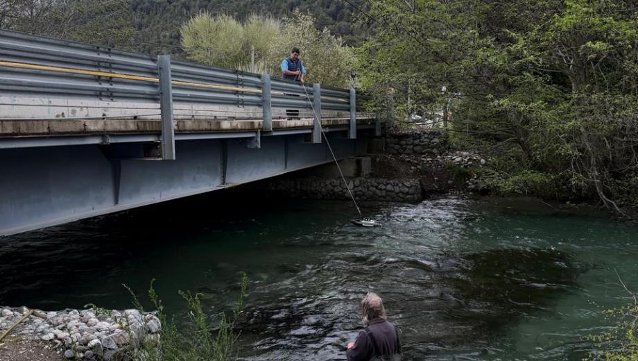 El desborde del arroyo Gutiérrez genera preocupación y monitoreos constantes. Foto: gentileza