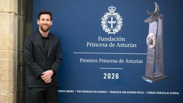 Messi recordó a su papá antes de recibir el premio Princesa de Asturias: «Él estaba muy ilusionado»