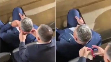 «Lo volvería a hacer»: Nakis habló de cuando le secó la nuca a Tapia y defendió el formato del fútbol argentino