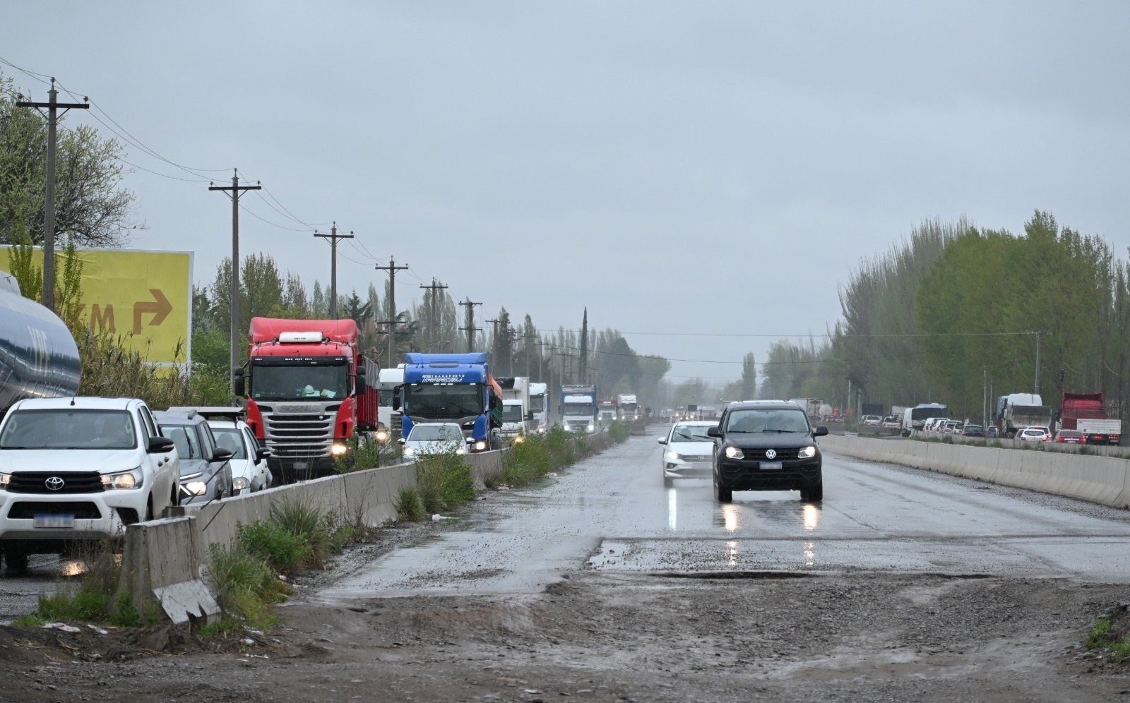 El Puente 83 en Ruta 22 sigue cerrado pese a estar casi terminado