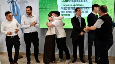 De la universidad a diseñar soluciones para la sociedad: Invap premió las mejores tesis del país