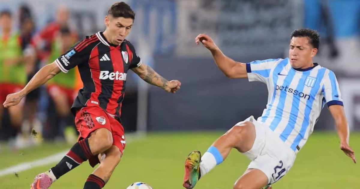 River y Racing se enfrentan en el Monumental por el Clausura 2026