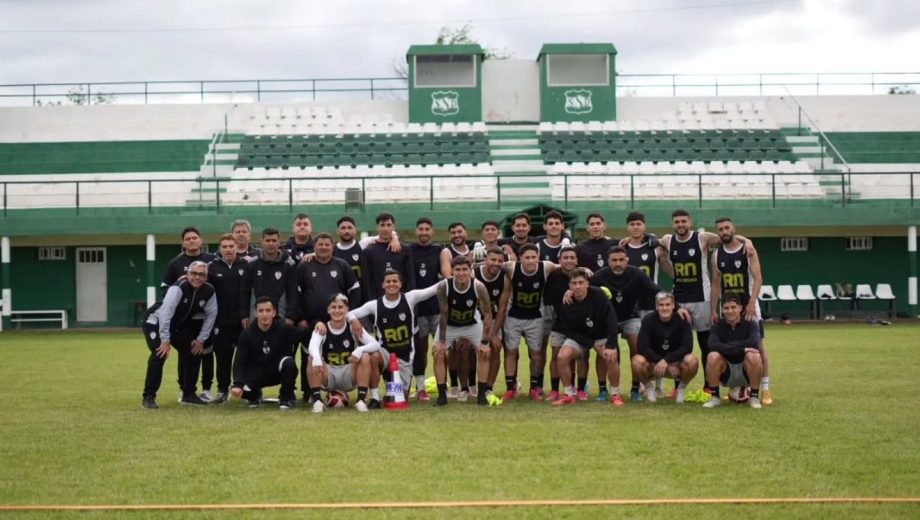 El plantel de Cipolletti tuvo su último entrenamiento antes de la final por el ascenso. (Foto: Prensa Club Cipolletti)