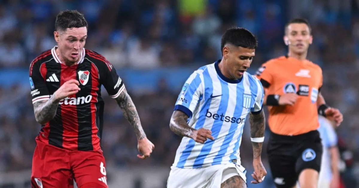 Las formaciones de River y Racing para el clásico del Clausura