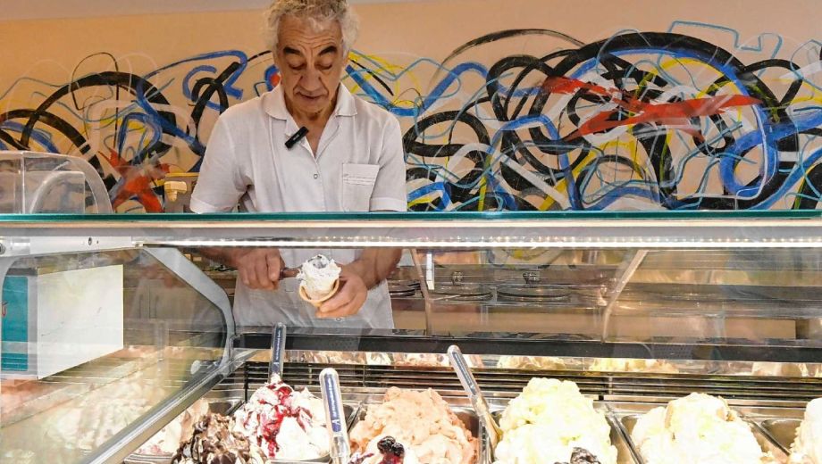 Para Antonio Priolo,  el dueño de Arezzo, un buen helado se reconoce antes de la primera cucharada.