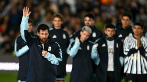 Messi y una dedicatoria a Maradona tras su despedida: «No quiero olvidarme del Diego»