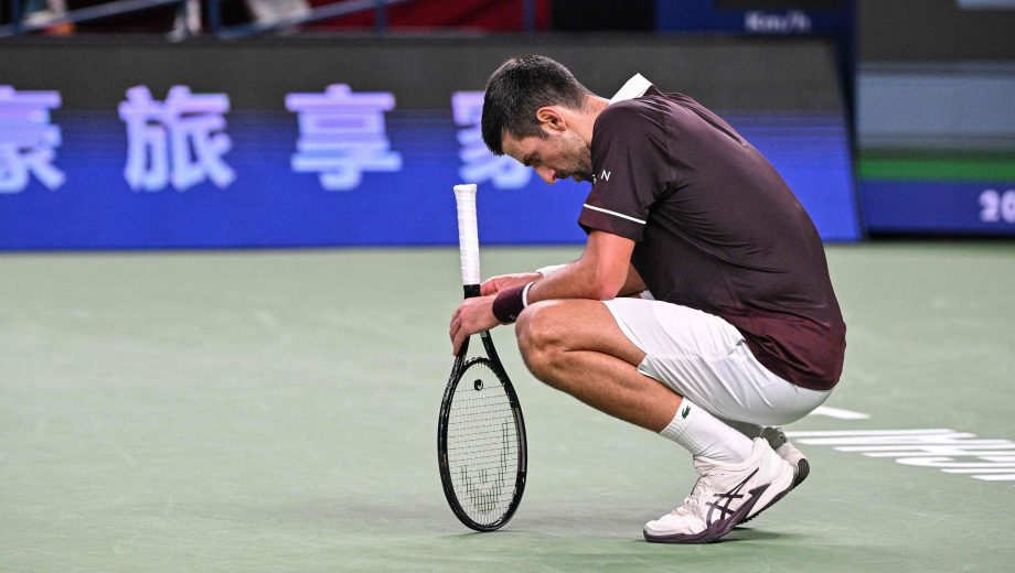 Novak Djokovic se despidió temprano del Masters 1000 de Shangai, luego de consagrarse en el ATP 500 de Beijing. (Foto: AFP)