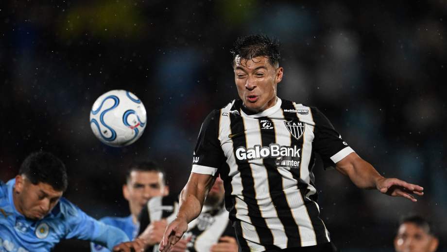 El ecuatoriano Alan Franco será baja para Atlético Mineiro en la final de la Sudamericana ante Boca. (Foto: AFP)