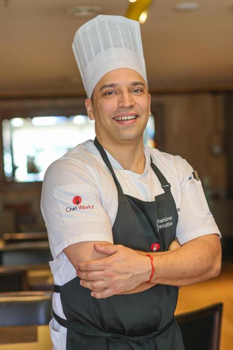 Aníbal Ramírez, chef de Brazarte