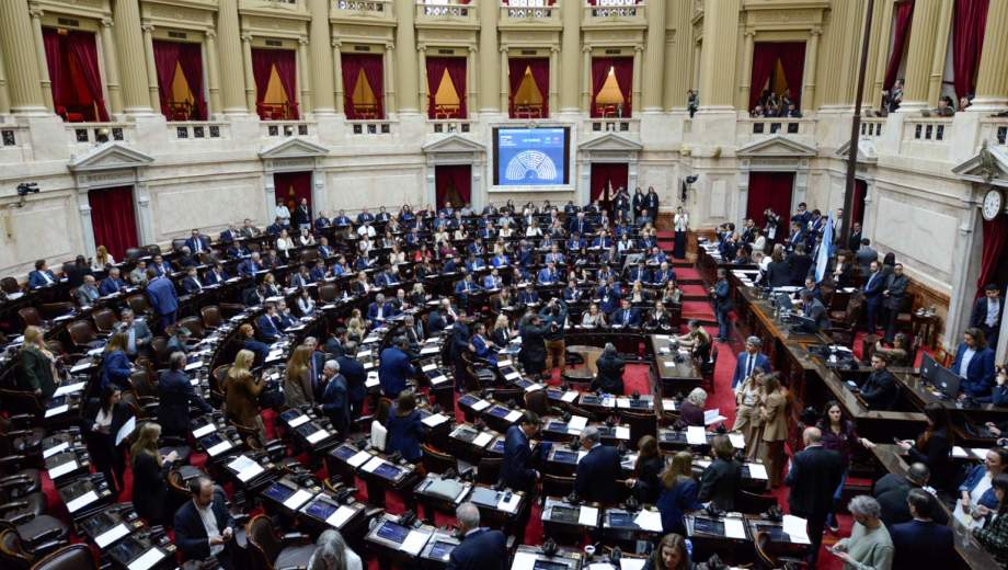 La Cámara de Diputados, durante la sesión especial del miércoles en la que se aprobó la ley de discapacidad. (Foto: prensa Diputados)