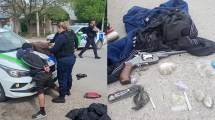 Imagen de Roca: dos jóvenes fueron detenidos tras una persecución en moto con un arma y droga