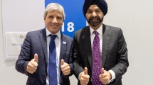 Imagen de Luis Caputo en Tailandia: tuvo un encuentro con el presidente del Banco Mundial «para inversiones», su agenda este miércoles