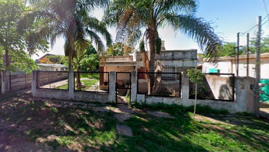 La casa donde ocurrió la masacre. 