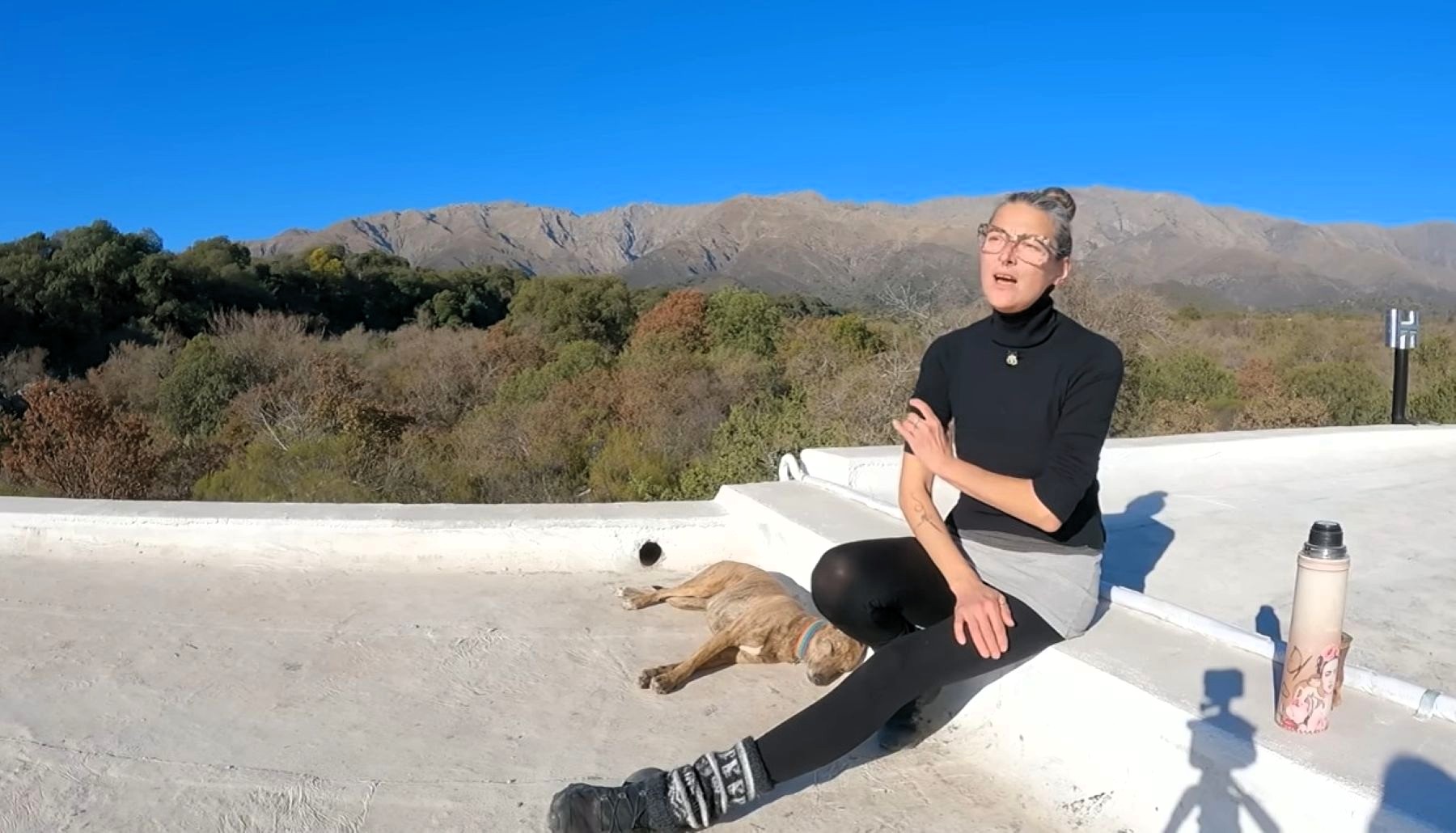 Catalina Rautenberg, de supermodelo a refugio en Traslasierra