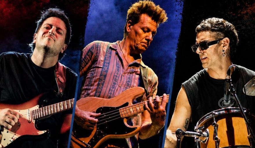 Un trío poderoso. Bruno Di Lorenzo, Javier Malosetti y Mateo Ottonello.