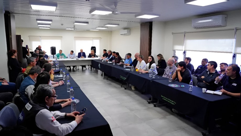 El equipo reúne a áreas provinciales, fuerzas de seguridad y organismos científico-técnicos. Foto: gentileza.