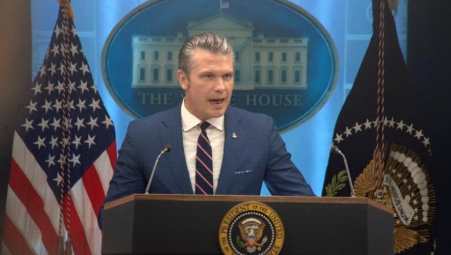 El secretario de Defensa de Estados Unidos, Pete Hegseth. Foto: NA.