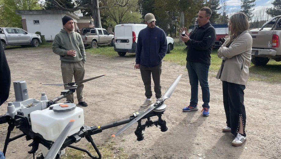 La capacitación reunió un número importante de productores de la zona. Foto: gentileza.