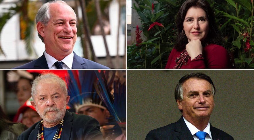 Luiz Inácio Lula da Silva y Flávio Bolsonaro se imponen en la recta final hacia las elecciones. Foto: Gentileza El País. 