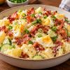 Imagen de Ensalada japonesa de papa y huevo con panceta: una receta cremosa y fácil de preparar