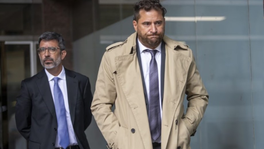 Los fiscales Cosme Iribarren y Patricio Ferrari, presentes en la audiencia por  la muerte de Diego Maradona. Foto: NA.