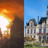 Imagen de Tensión en Francia: incendiaron el histórico ayuntamiento de Limoges durante una protesta por el costo de vida