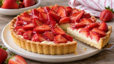 Tartita de frutilla: una receta simple y fresca para la merienda